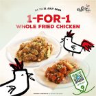 Chir Chir - 1-FOR-1 Whole Fried Chicken - sgCheapo
