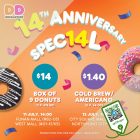 Dunkin' Donuts - 9 Donuts for $14 - sgCheapo