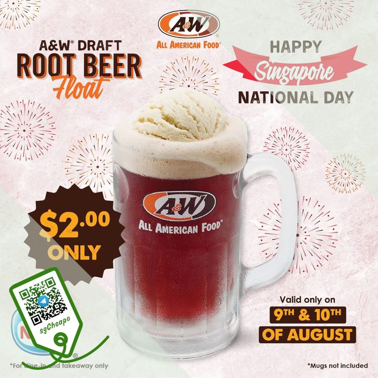 A&W - $2 Root Bear Float - sgCheapo