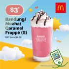 McDonald's - $3 Frappe (S) Bandung _ Mocha _ Caramel - sgCheapo