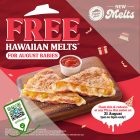 Pizza Hut - FREE Hawaiian Pizza Hut Melts - sgCheapo