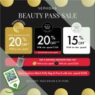 Sephora - UP TO 20% OFF Beauty Pass - sgCheapo