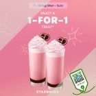 Starbucks - 1-FOR-1 BLACKPINK Strawberry Choco Cream Frappuccino - sgCheapo