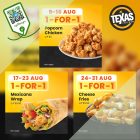Texas Chicken - 1-FOR-1 Great Deals - sgCheapo