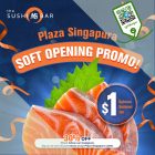 The Sushi Bar - $1 Salmon Sashimi - sgCheapo