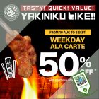 Yakiniku Like - 50% OFF Selected Items - sgCheapo