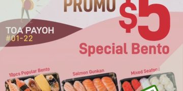 Sushi Express - $5 Special Bento - sgCheapo