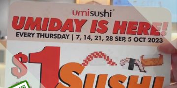 umisushi - $1 Sushi - sgCheapo