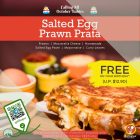 Springleaf Prata Place - FREE Salted Egg Prawn Prata - sgCheapo