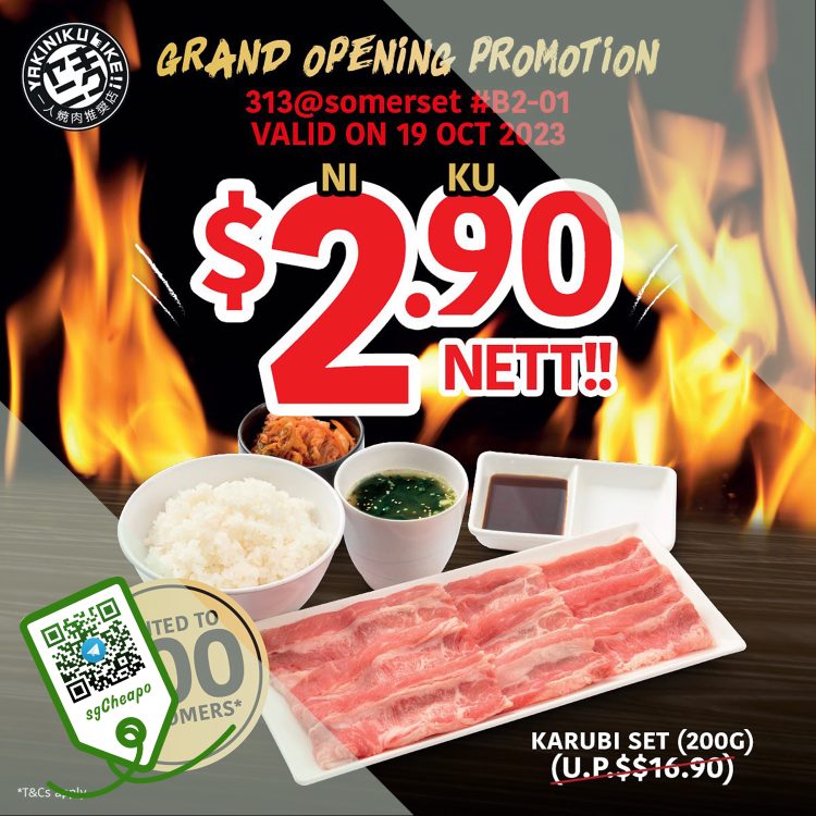 Yakiniku Like - $2.90 Karubi Set - sgCheapo