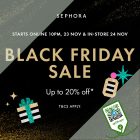 Sephora - UP TO 20% OFF Sephora - sgCheapo