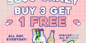 Stickies Bar - Grab 3 FREE 1 Soju - sgCheapo