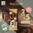 7-Eleven - 2 for $5 Magnum Ice Cream - sgCheapo