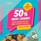 Famous Amos - 50% More Cookies - sgCheapo