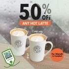 The Coffee Bean & Tea Leaf - 50% OFF Hot Lattes - sgCheapo