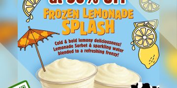 Ben & Jerry's - 50% OFF Second Frozen Lemondae Splash - sgCheapo