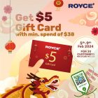 Royce - $5 ROYCE Gift Card - sgCheapo