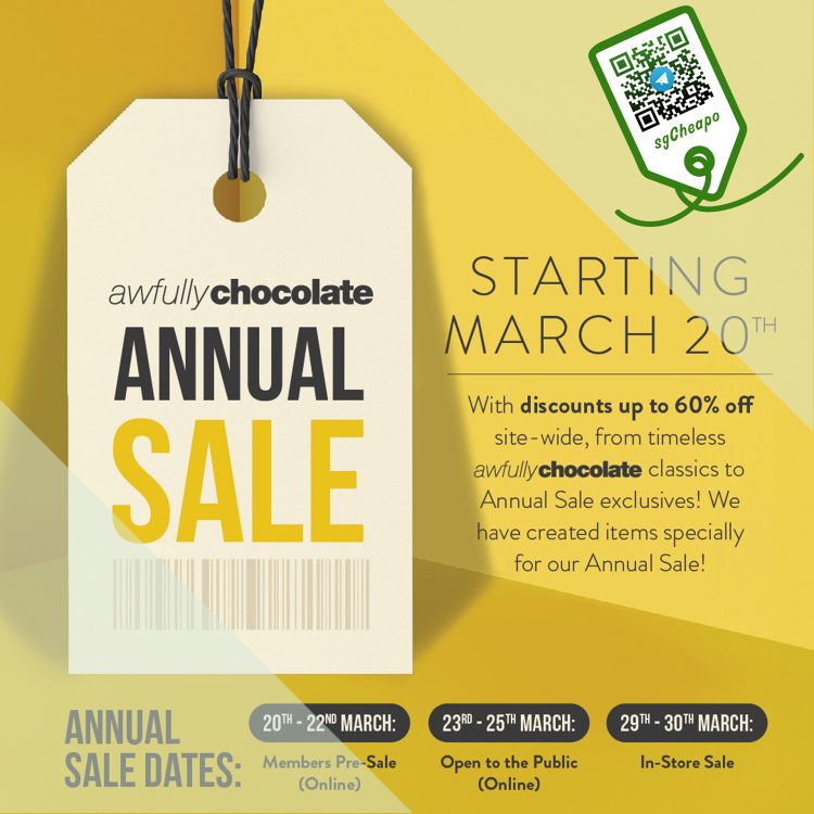Awfully Chocolate - UP TO 60% OFF Annual Sale - sgCheapo