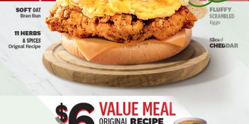 KFC - $6 OFF Original Recipe Riser & Egg Meal - sgCheapo