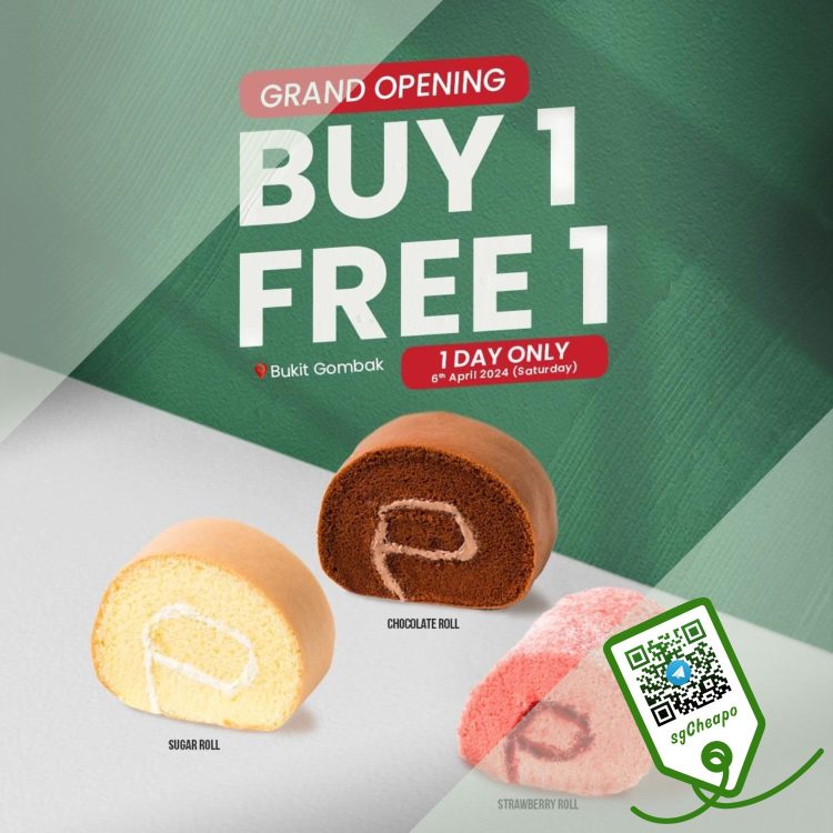 Polar Puffs & Cakes - Buy 1 FREE 1 Selected Rolls - sgCheapo