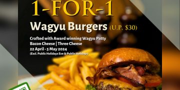 Ryan's Kitchen - 1-FOR-1 Wagyu Burger - sgCheapo
