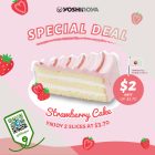 Yoshinoya - $2 Strawberry Cake - sgCheapo