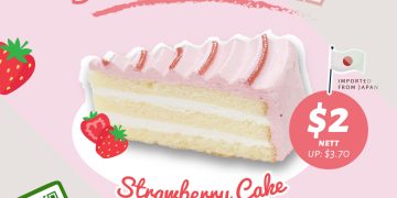 Yoshinoya - $2 Strawberry Cake - sgCheapo