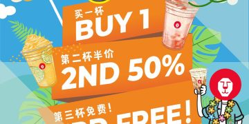 LiHO Tea - BUY 1 2ND 50% 3RD FREE - sgCheapo