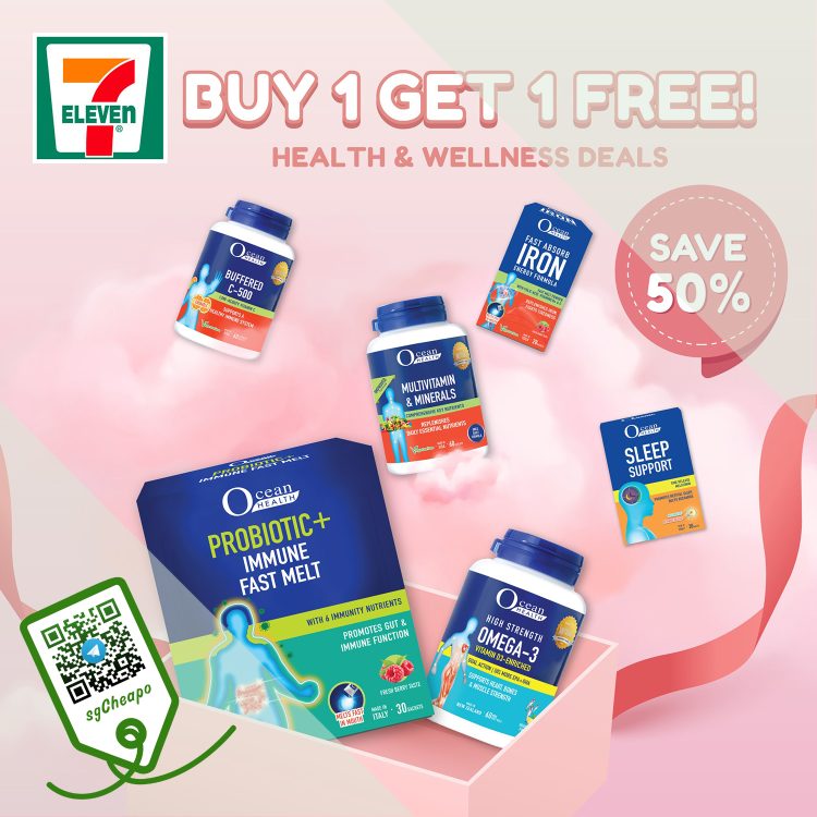 7-Eleven - Buy 1 Get 1 FREE Vitamins & Supplements - sgCheapo
