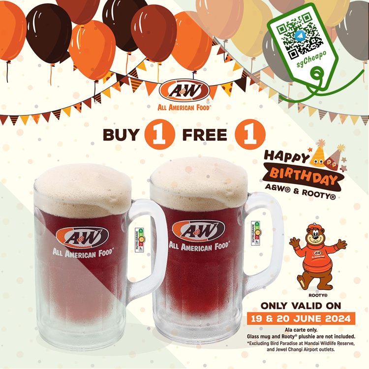 A&W - Buy 1 Free 1 Root Beer - sgCheapo