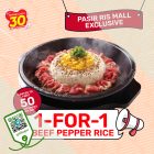 Pepper Lunch - 1-FOR-1 Beef Pepper Rice - sgCheapo