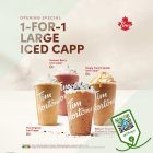 Tim Hortons - 1-FOR-1 Large Iced Capp - sgCheapo