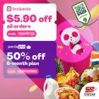 foodpanda - $5.90 OFF All Orders - sgCheapo