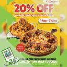 Pizza Maru - 20% OFF Soy Garlic Chicken Pizza & Nacho Chikin - sgCheapo