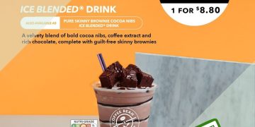 The Coffee Bean & Tea Leaf - 2 for $10 Skinny Brownie Cocoa Nibs - sgCheapo