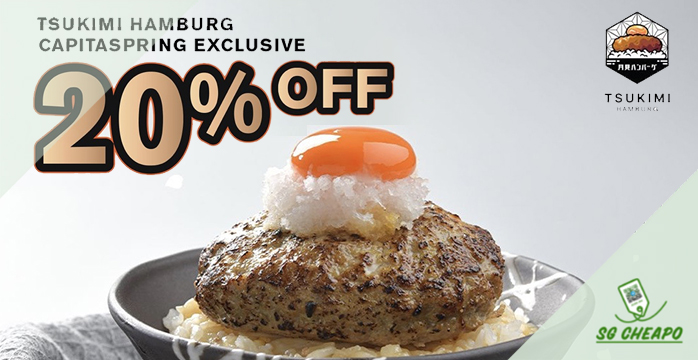 Tsukimi Hamburg - 20% OFF Donburi & Teishoku - sgCheapo