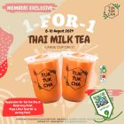 Tuk Tuk Cha - 1-FOR-1 LARGE Thai Milk Tea - sgCheapo