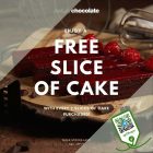 Awfully Chocolate - FREE Slice - sgCheapo