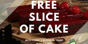 Awfully Chocolate - FREE Slice - sgCheapo