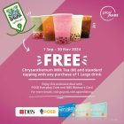 Playmade - FREE Chrysanthemum Milk Tea - sgCheapo