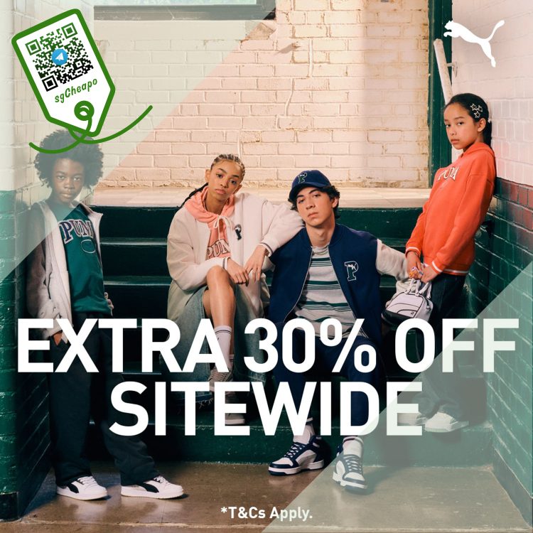 Puma - Extra 30% OFF Sitewide - sgCheapo