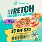 Deliveroo - $5 OFF Orders - sgCheapo