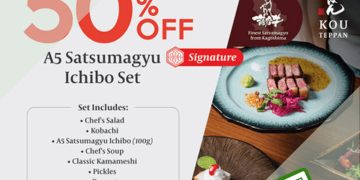 Kou Teppan & Haku Sushi - 50% OFF Lunch Special - sgCheapo