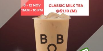 Bober Tea - $1.10 Milk Tea - sgCheapo