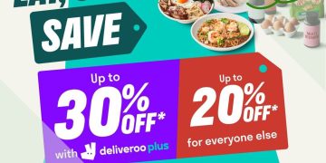 Deliveroo - 30% OFF Selected Brands - sgCheapo