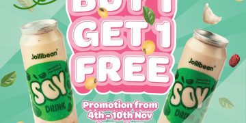 Jollibean - Buy 1 Get 1 FREE Soy Drink - sgCheapo