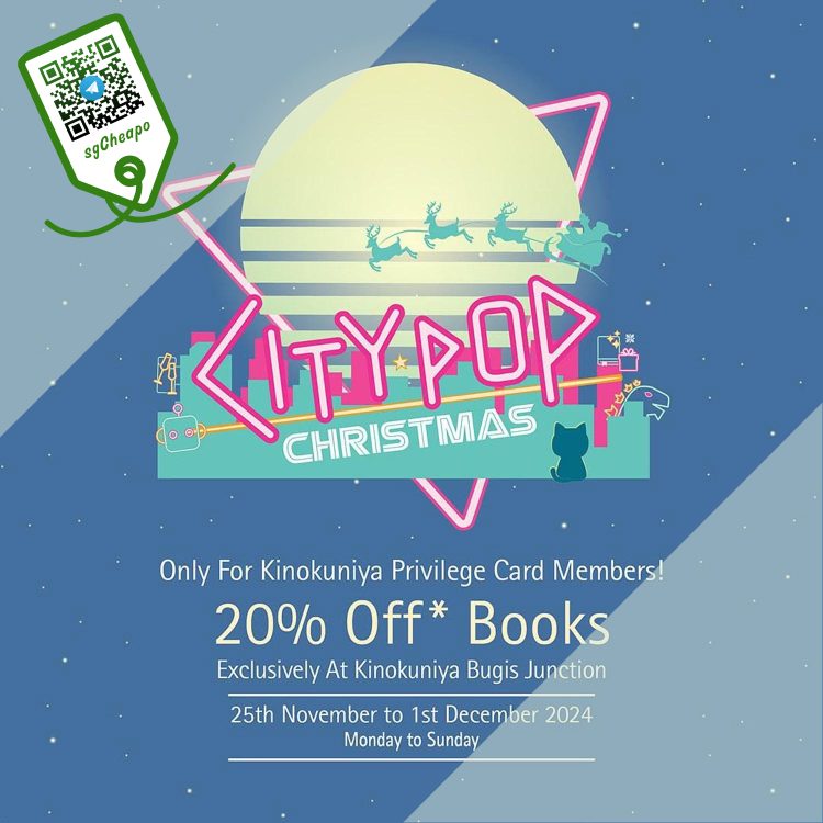 Kinokuniya - 20% OFF Books - sgCheapo