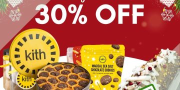 Kith Café - 30% OFF Christmas Cake & Cookie - sgCheapo