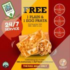 Springleaf Prata Place - FREE 1 Plain & 1 Egg Prata - sgCheapo