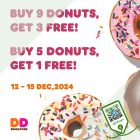 Dunkin' Donuts - Buy 9 Donuts Get 3 FREE - sgCheapo